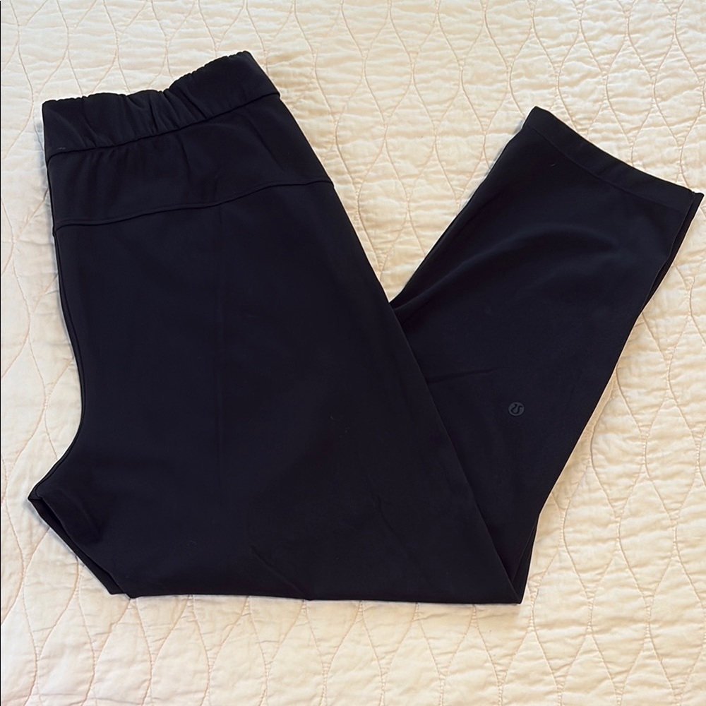Lululemon On The Fly Pants 7/8 Black